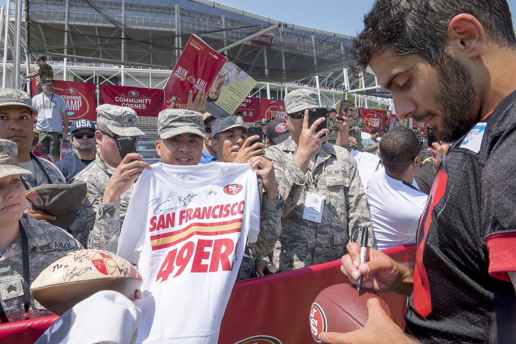 Jimmy Garoppolo san francisco 49ers contract extension