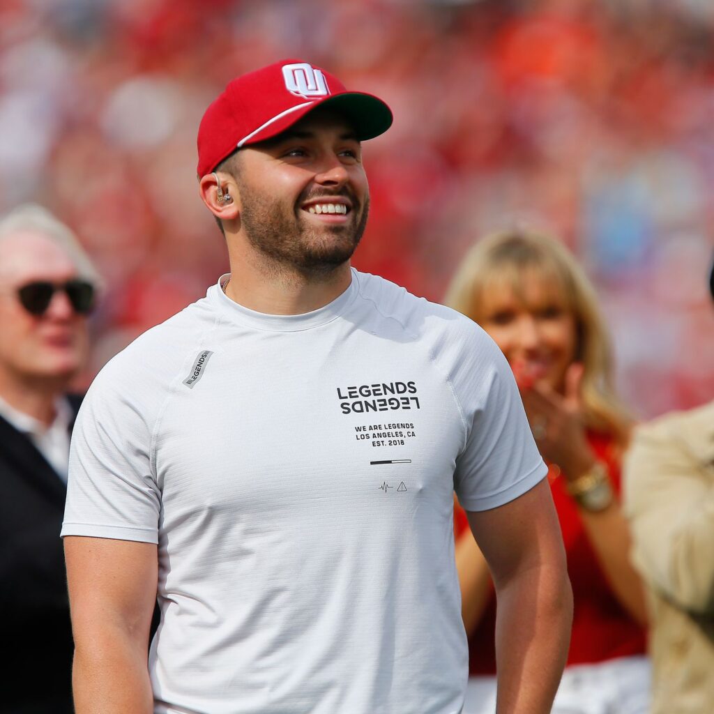 Baker Mayfield swearing